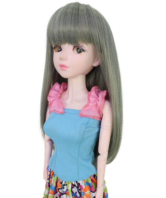 Wigs2you B-207 ウィッグ _ 耐熱ダークグレー 22インチ レギュラー