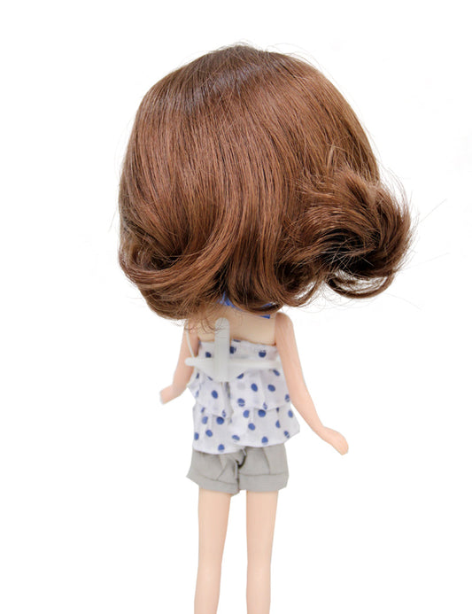 ショートウィッグで変身 B-161 驚くべきウィッグでドールを変身させる