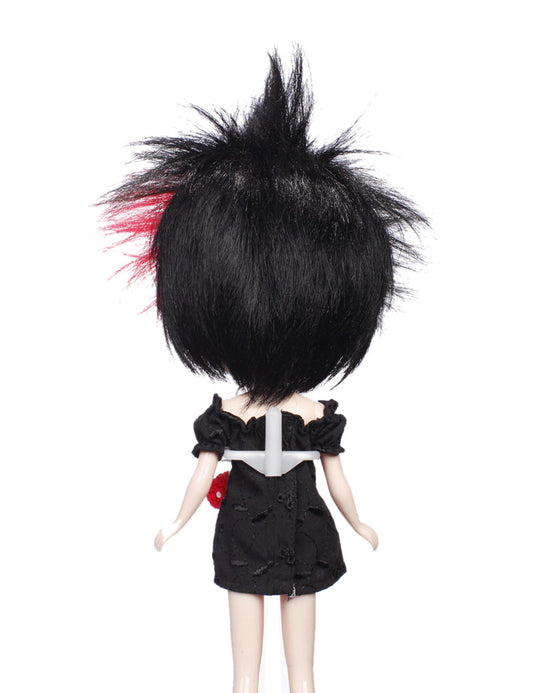 限定版の二色のショートヘアスタイル、レイヤーの切りっぱなしスタイルの人形のウィッグ B-108、最大の高さと質感を持って