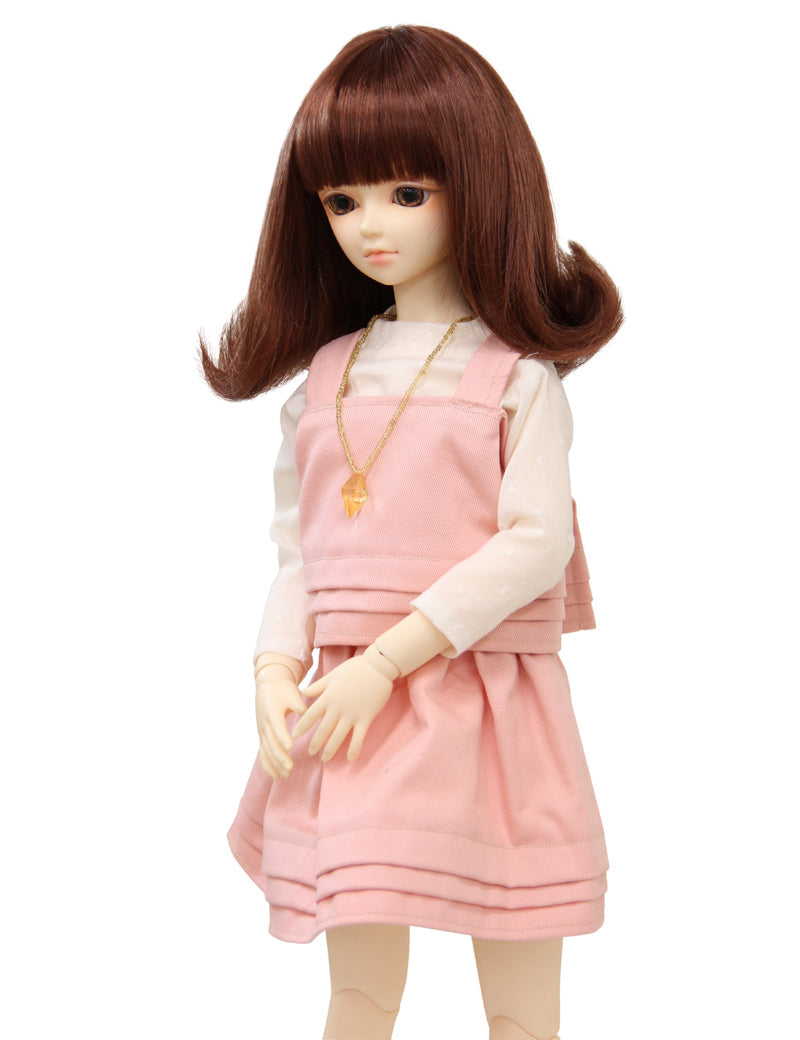 カジュアルなショートフロントボブカット WD60-024 ドールウィッグ ミディアムオーバンの色