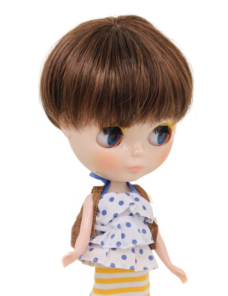 ショートラウンドカット 可愛らしいドールウィッグ B-176 ドールウィッグの完璧さを達成し、愛らしく忘れられないルックを創造する秘密を解き明かす