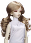 Long wavy locks tied into a twin pony tails to add volume and texture to the over-all style.It is a glamorous style that suitable for any costume.
