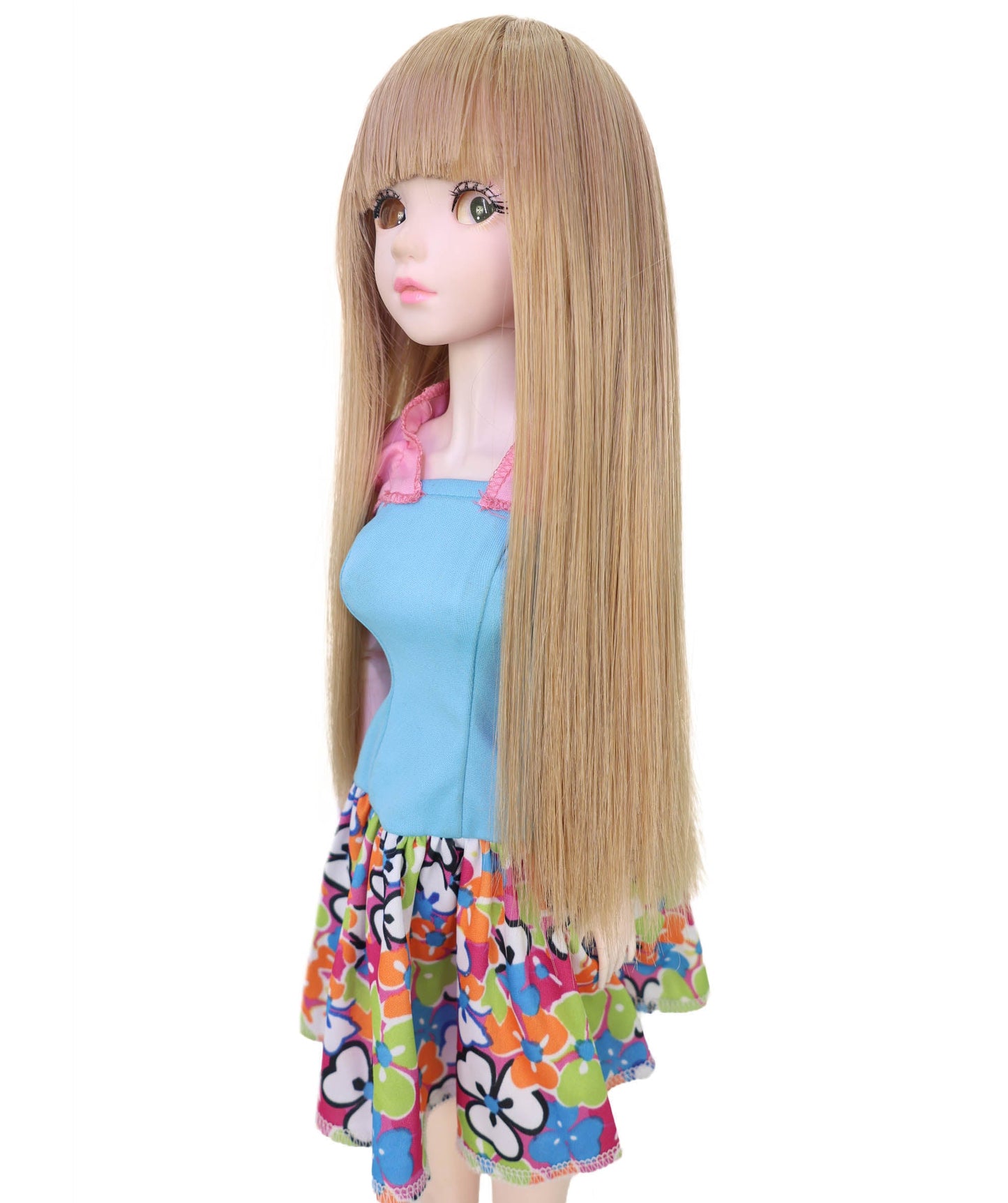 Wigs2you B-204 ウィッグ _ 耐熱ライトゴールド 13インチ レギュラー