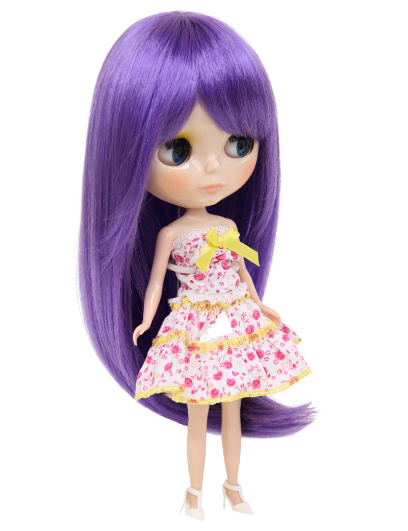 ロングドールウィッグ B-194 シルキーヘアスタイル ミニチュアの傑作を制作し、あなたのドールを貴重で個性的な創作物に変身させ、可愛さと個性が溢れます