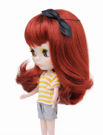 ミディアムドールウィッグデライト 可愛らしさのショーケース B-142 アクセサリーは含まれていません