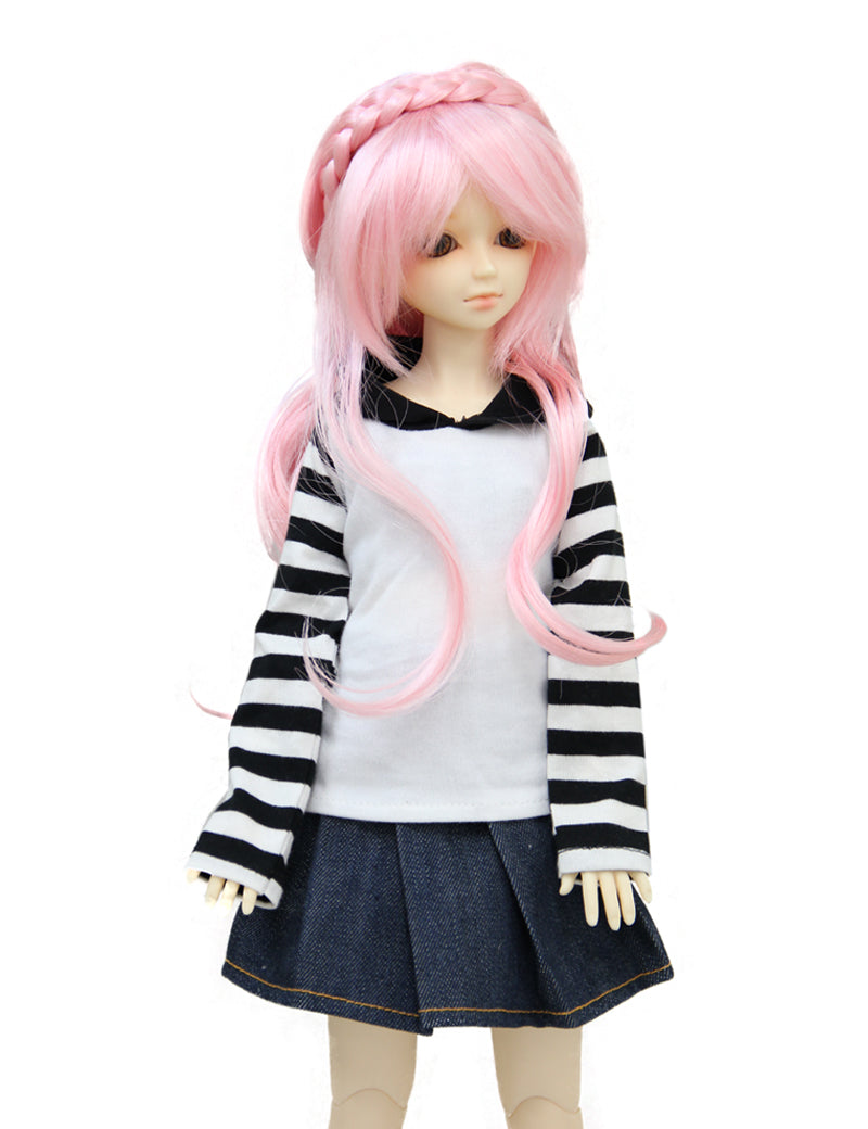 ミディアム ドールウィッグ WD60-013 ドールウィッグの芸術の秘密を解き明かし、ウィッグの選択、スタイリング、個性化であなたのドールの美学と個性を高める