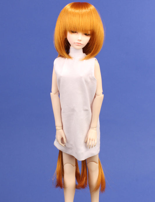 特別なロングシンプルなボブルック WD-4019 ドールウィッグ ゴールデンの色
