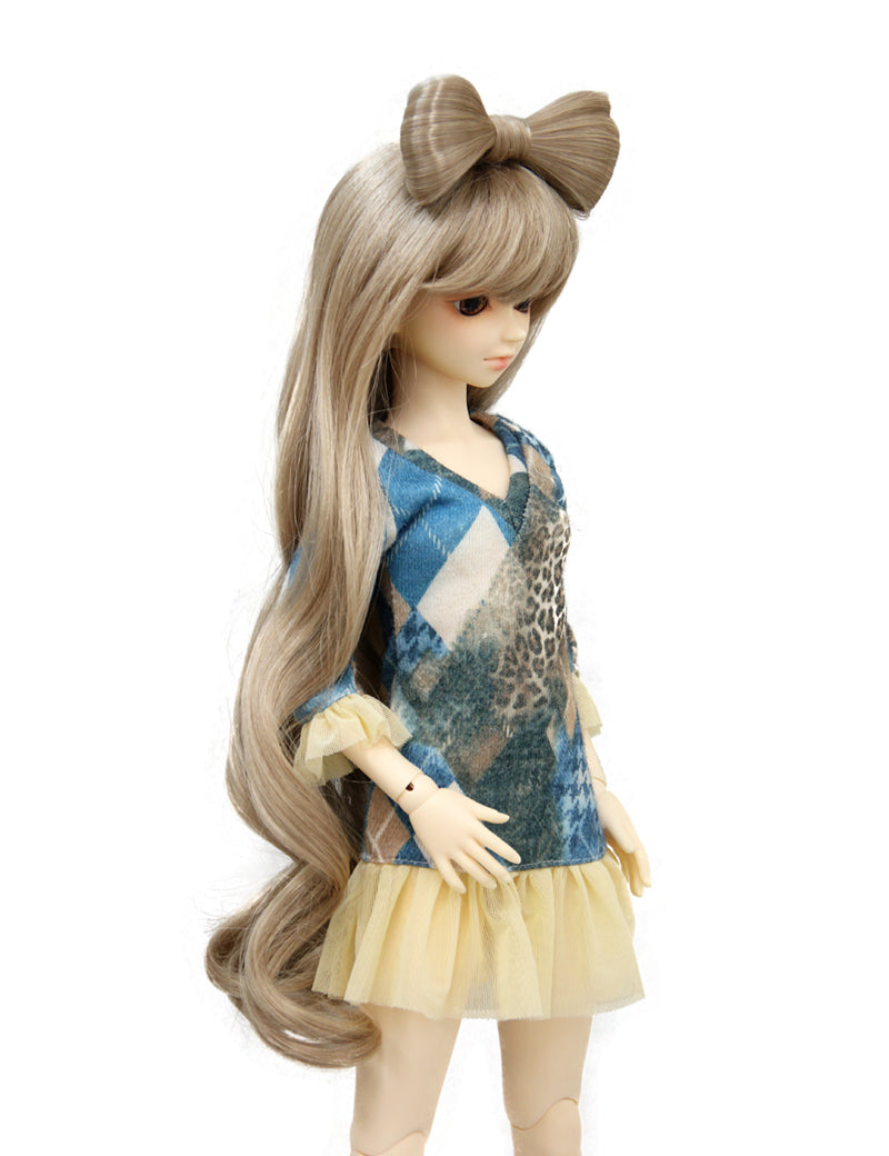 ミディアム ドールウィッグ WD60-011 カスタムドールウィッグの魅力的な世界を探索する、各ウィッグがあなたのコレクションにカワイさと個性を加えます