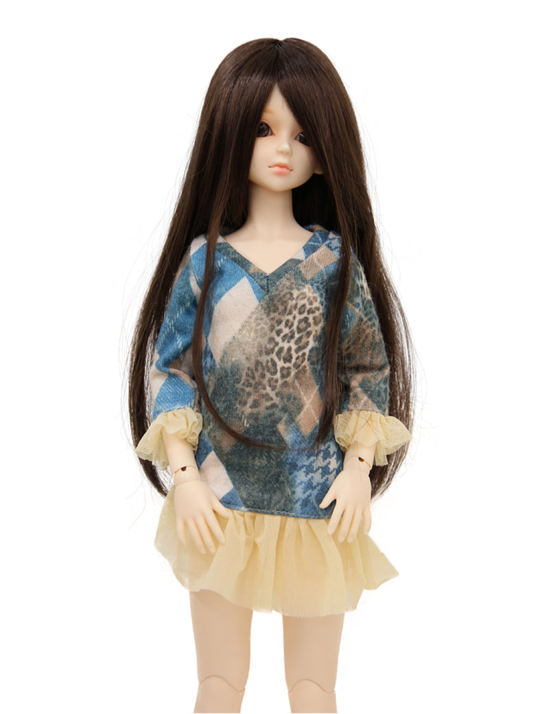 ロング ドールウィッグ WD60-010 カスタムクラフトのドールウィッグの魅力を明らかにする、各ウィッグがあなたのドールの独自の個性と美を反映する