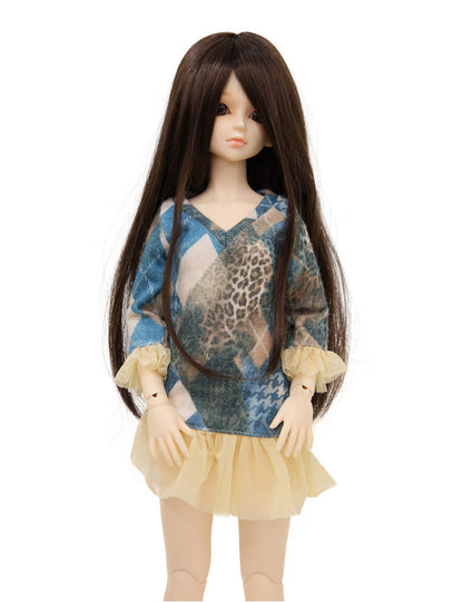 ロング ドールウィッグ WD60-010 カスタムクラフトのドールウィッグの魅力を明らかにする、各ウィッグがあなたのドールの独自の個性と美を反映する