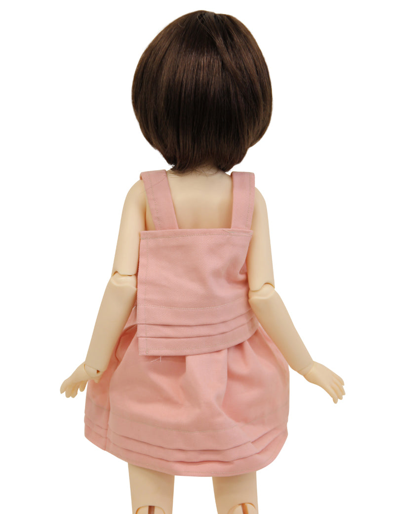 カジュアルなショートカット WD60-026 ドールウィッグ ダーキーブロンドの色