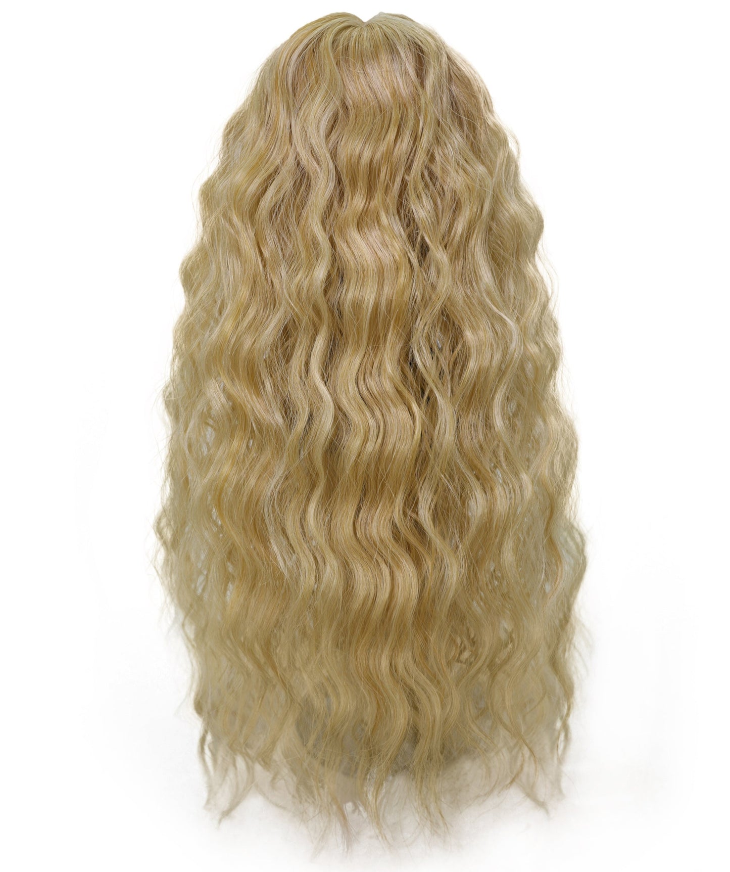 Wigs2you WD40-028 ドールヘアウィッグ、1/3サイズ BJDドール用ウィッグ ライトブロンド カーリー 14インチ 合成繊維