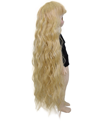 Wigs2you WD40-028 ドールヘアウィッグ、1/3サイズ BJDドール用ウィッグ ライトブロンド カーリー 14インチ 合成繊維