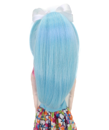 Wigs2you WD40-032 ライトブルー ツインテール ドール用ウィッグ - 10インチ 耐熱性 人工毛 BJDフィギュア＆ドレスアッププレイ用