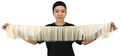 Wigs2you B-202 ドール用ウィフティング 15cm/25cm/40cm ストレート耐熱繊維 ブライスウィッグ用 ドール用ハンドメイド 属性なし プラッシュウィッグ | ブロンド合成繊維 | ドール製作、工芸、模型ヘッド、ぬいぐるみの修理に使えるDIYヘアピース | 柔らかくスタイリングしやすい