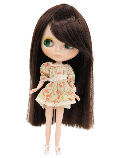 ロングストレート シルキーヘアスタイルのドールウィッグ B-190 マスタリー 非の打ちどころのないウィッグクリエーションがあなたのドールに魅力的な可愛さと個性を吹き込む場所