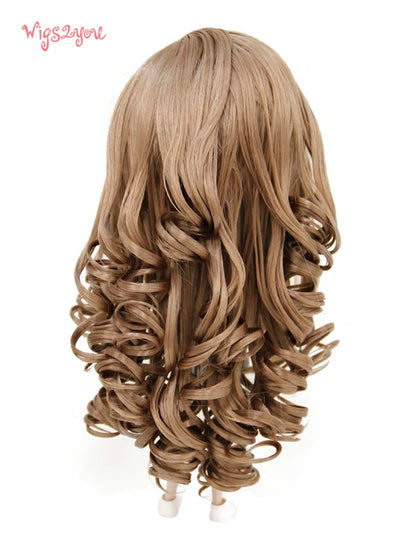 ロングカールヘアスタイルのドールウィッグ B-160 ワンダーランド ドールのルックを向上させるガイド