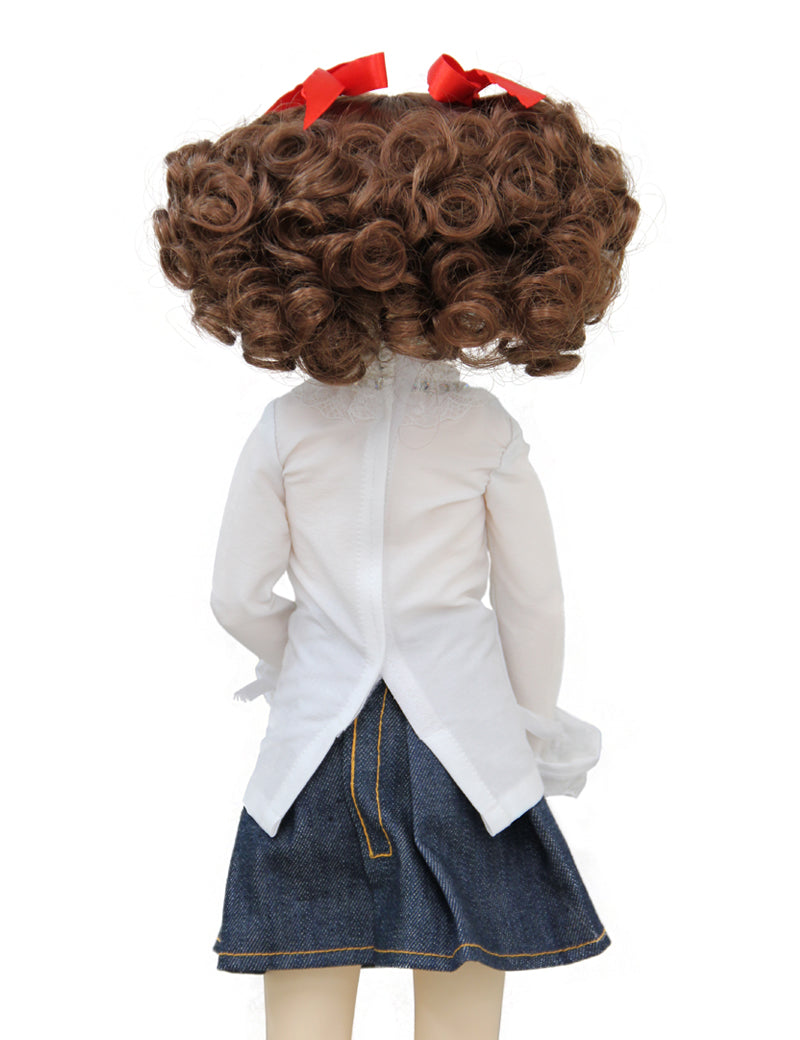ショートカーリー ドールウィグ WD60-016 あなたのドールの美的感覚を可愛らしい手作りのウィッグクリエーションで高める秘密を解き明かす、彼らの個性とスタイルを反映