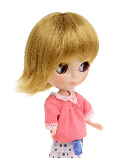 ミディアムストレート キュートなドールウィッグの魅惑的な世界への旅 B-171 スタイル、テクスチャ、無限の可愛さを明らかにする