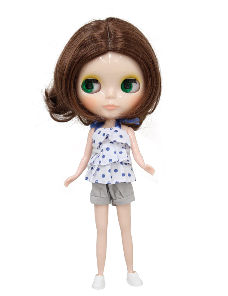 ショートウィッグで変身 B-161 驚くべきウィッグでドールを変身させる