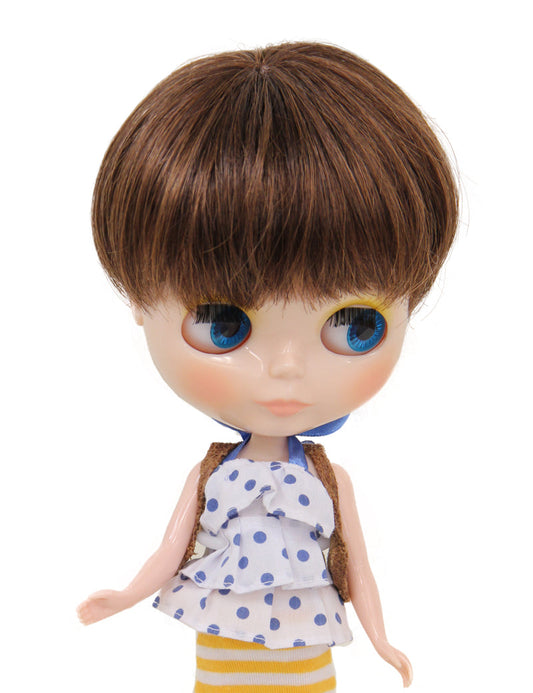 ショートラウンドカット 可愛らしいドールウィッグ B-176 ドールウィッグの完璧さを達成し、愛らしく忘れられないルックを創造する秘密を解き明かす