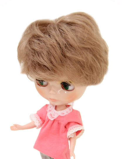 ショートドールウィッグ B-168 DIY クラフトでカスタムスタイルを作成するためのもの