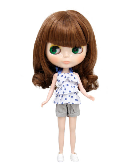 ドールウィッグの世界 B-162 ミディアムスタイルと選択肢