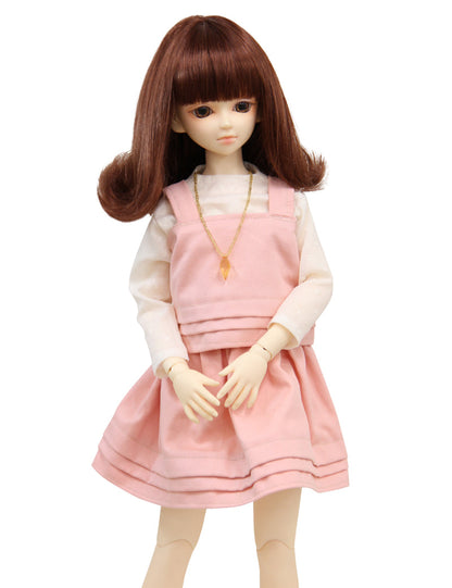 カジュアルなショートフロントボブカット WD60-024 ドールウィッグ ミディアムオーバンの色